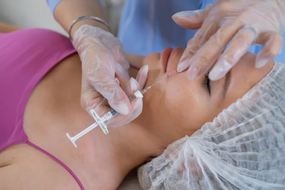 Dr. Mehmet Karakuyu Nazolabial Bölge Dolgusu uygulaması